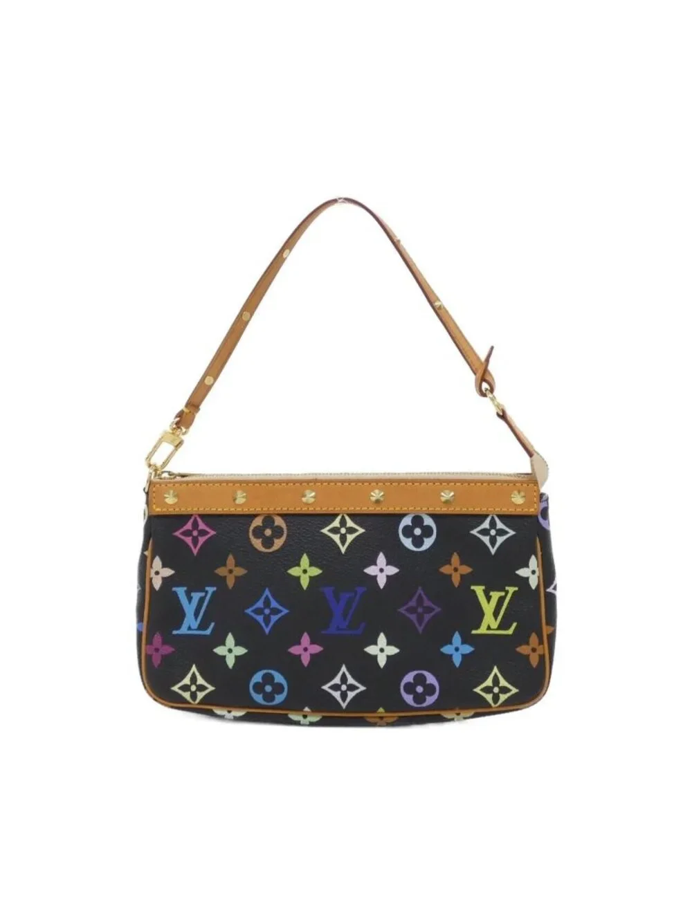Louis Vuitton Multicolor Pochette Soir Pouch
